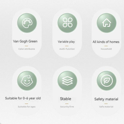 Baby Playpen-Four Leaf Clover in Green (12+2 To 18+2）