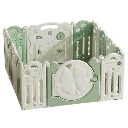 Baby Playpen-Four Leaf Clover in Green (12+2 To 18+2）
