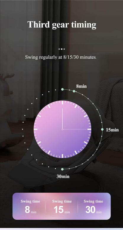 Built-in Footrest Electric Baby Swing NZ with Dinner Table – The Ultimate Comfort for Your Newborn