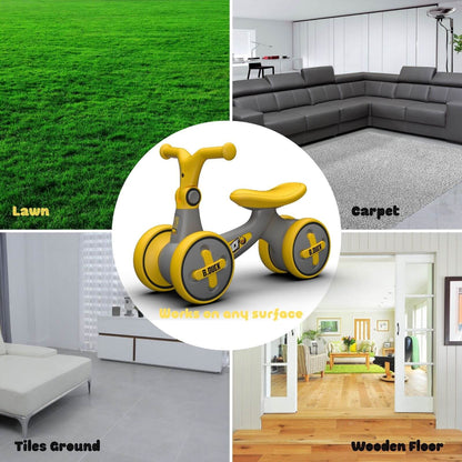 Baby Balance Bike 1006S Grey