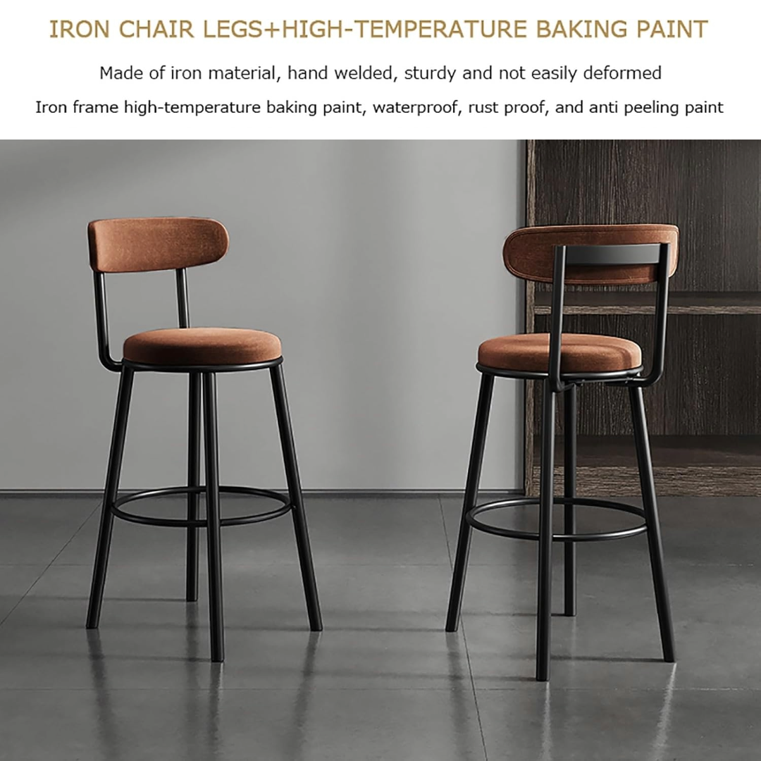 Bar Stools Velvet Kitchen Bar Stool