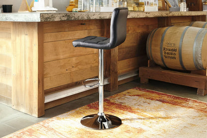 Bar Stool With Pu Leather Bar Stools