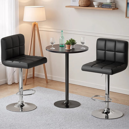 Bar Stool Height Adjustable Bar Stool Set of 2pcs