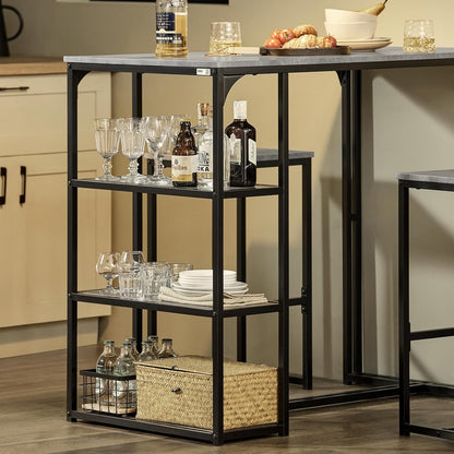 Bar Table Set with Bar Stools Chairs