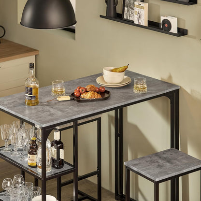 Bar Table Set with Bar Stools Chairs