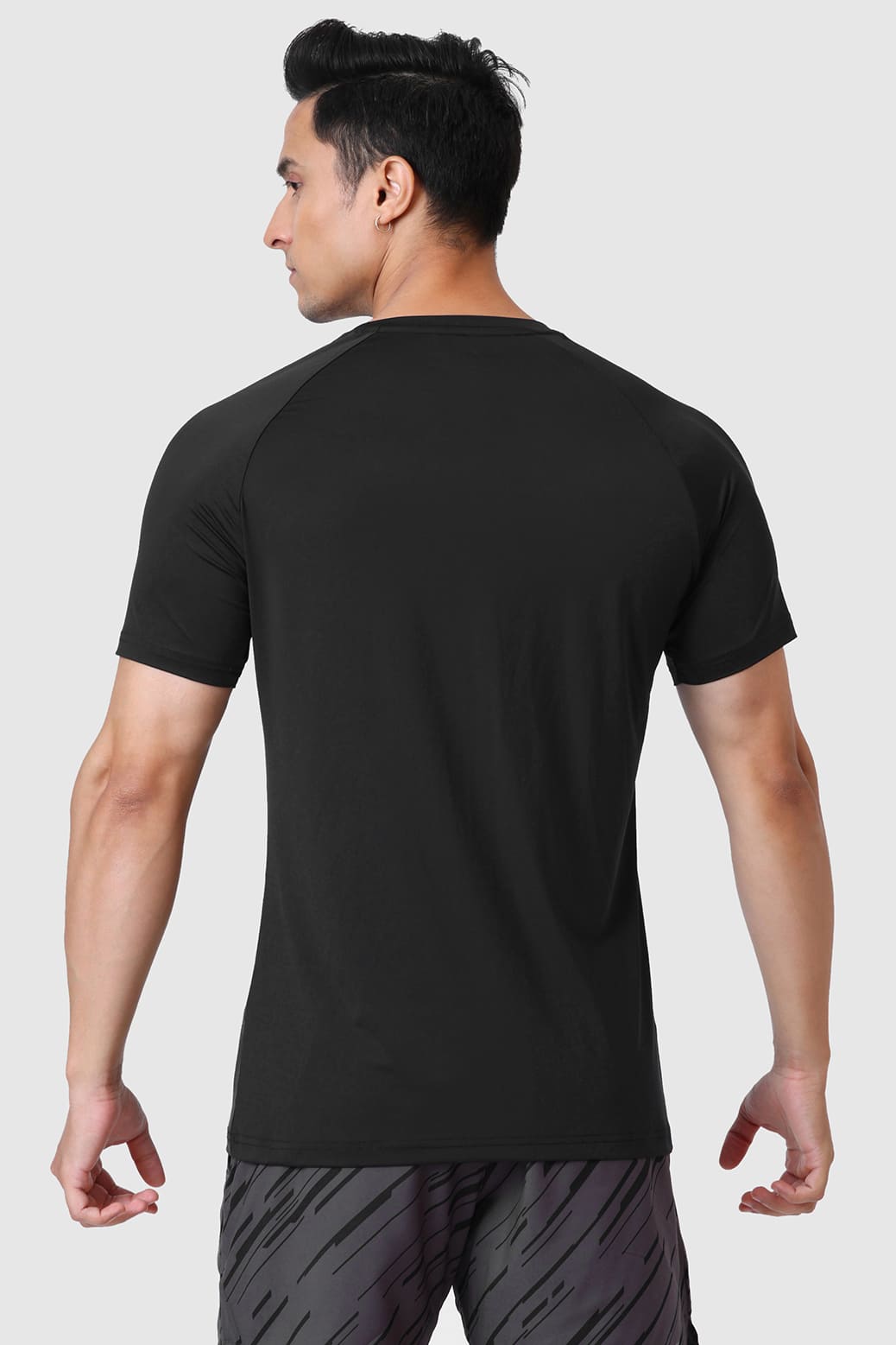 Bare Nylon T-shirt Black