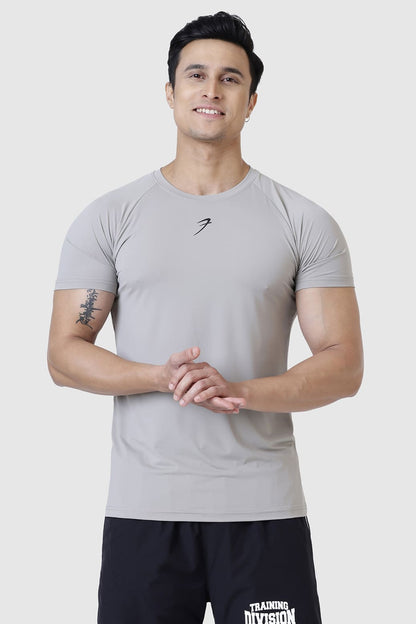 Bare Nylon T-shirt Light Grey