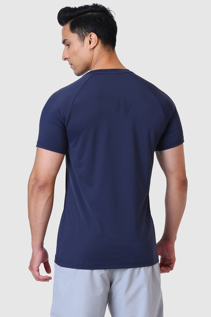 Bare Nylon T-shirt Navy