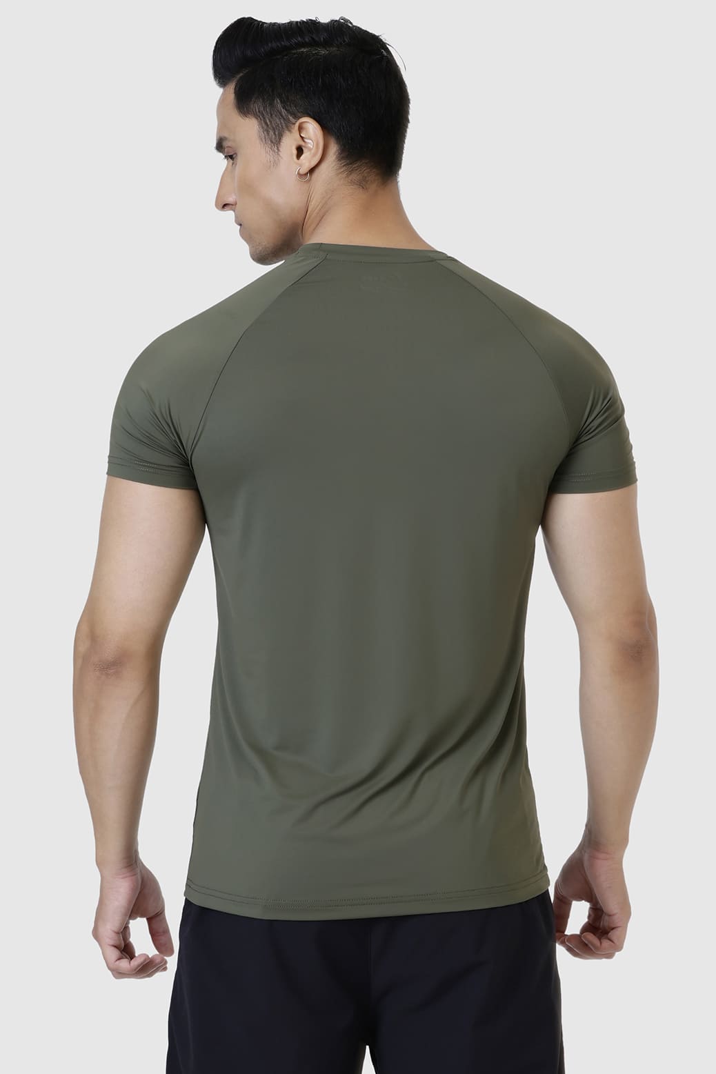 Bare Nylon T-shirt Olive