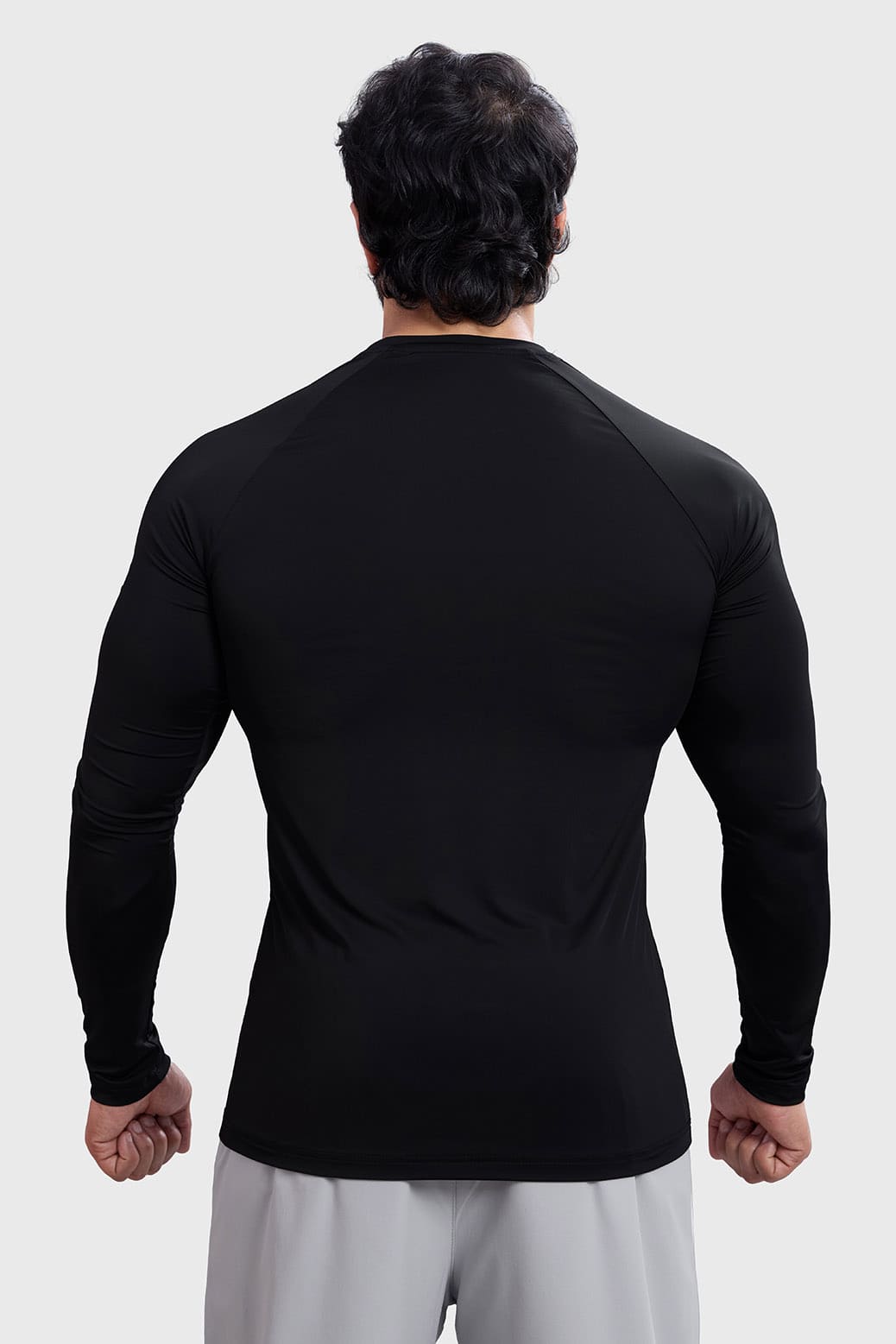 Bare Nylon Fullsleeves T-shirt Black