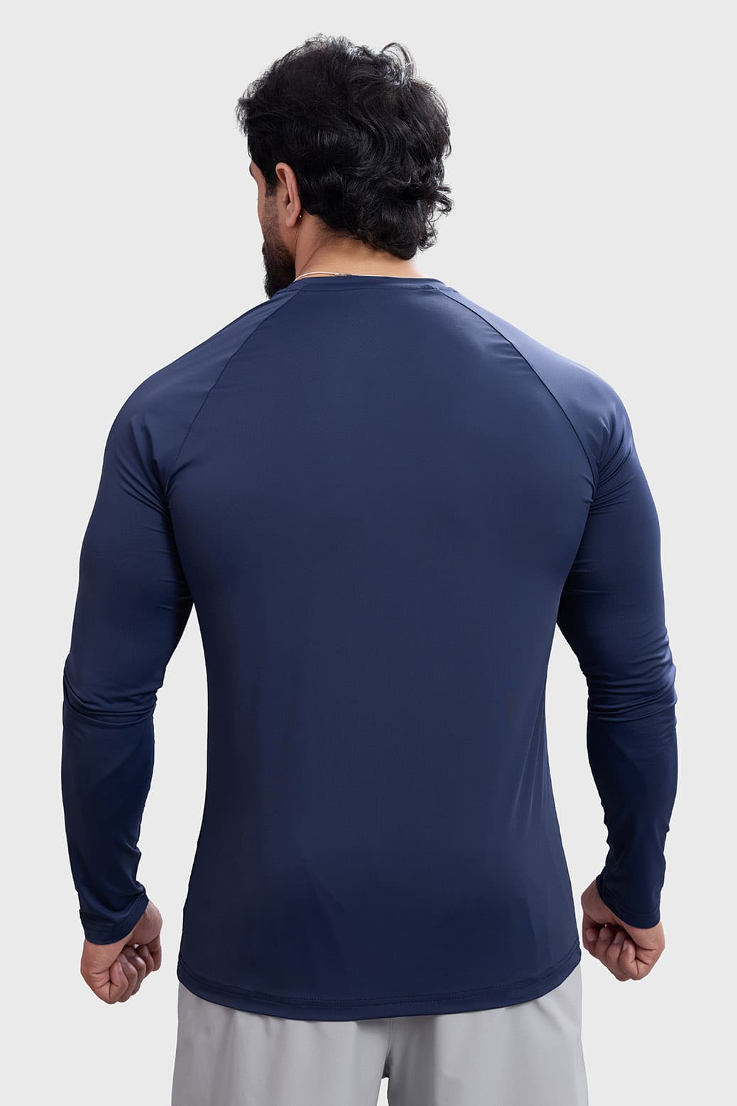 Bare Nylon Fullsleeves T-shirt Navy