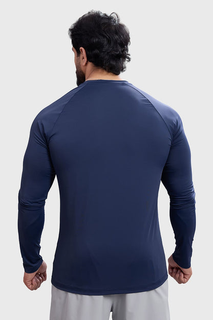Bare Nylon Fullsleeves T-shirt Navy