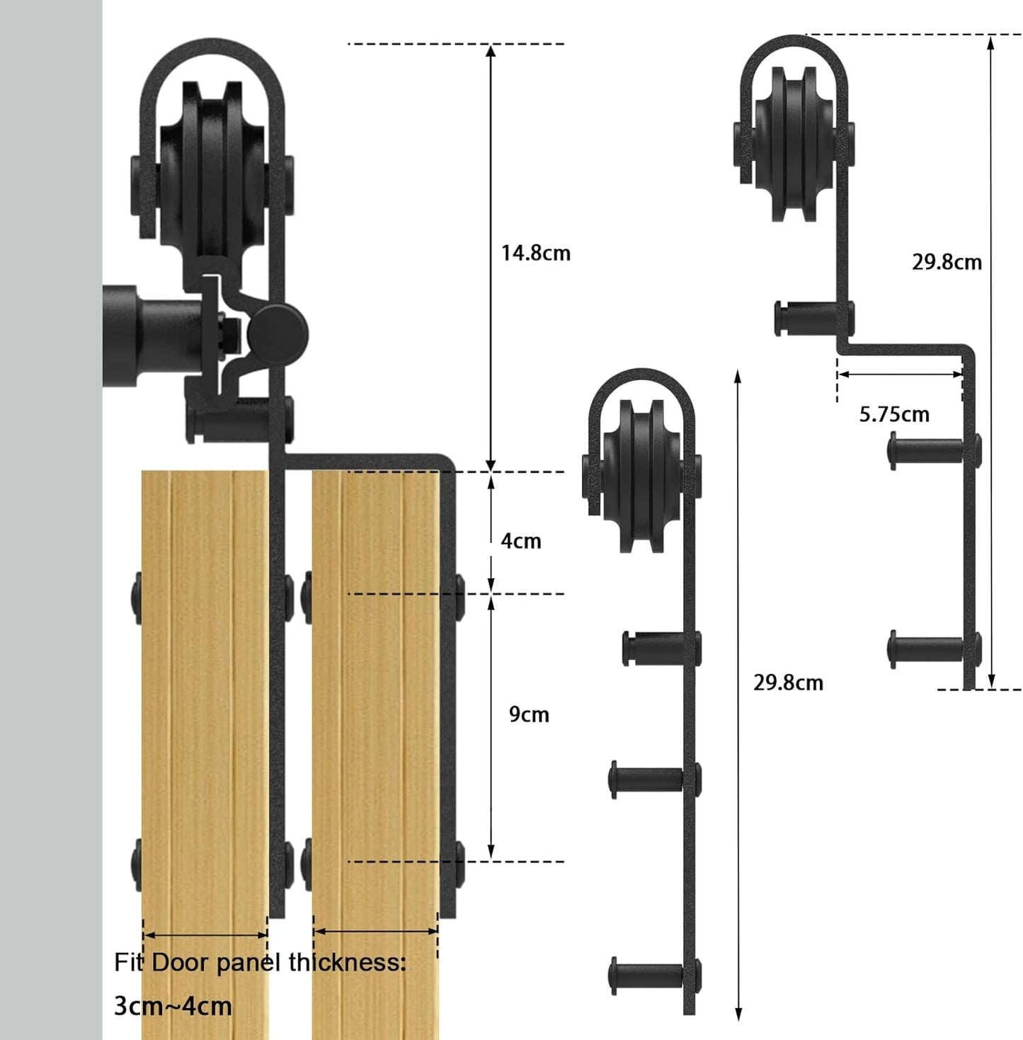 Barn Door Hardware 4M