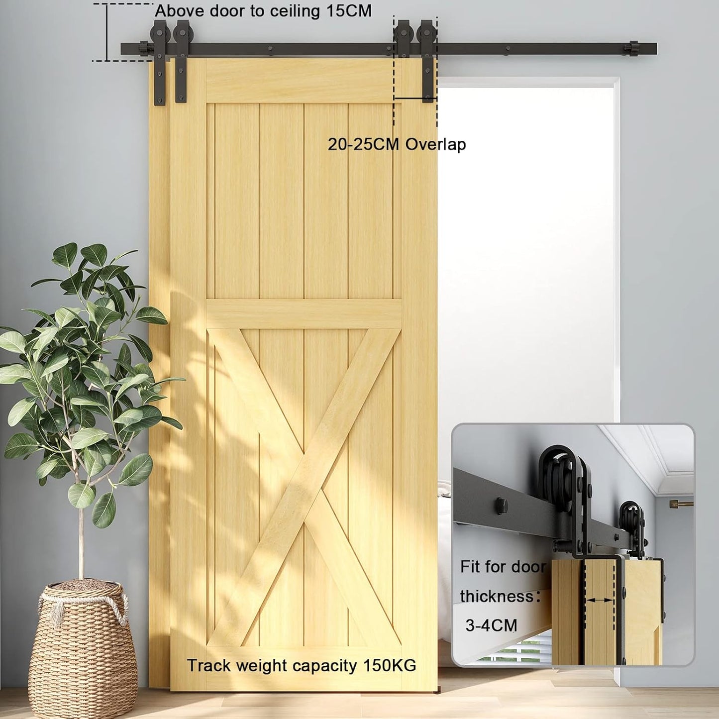 Barn Door Hardware 4M