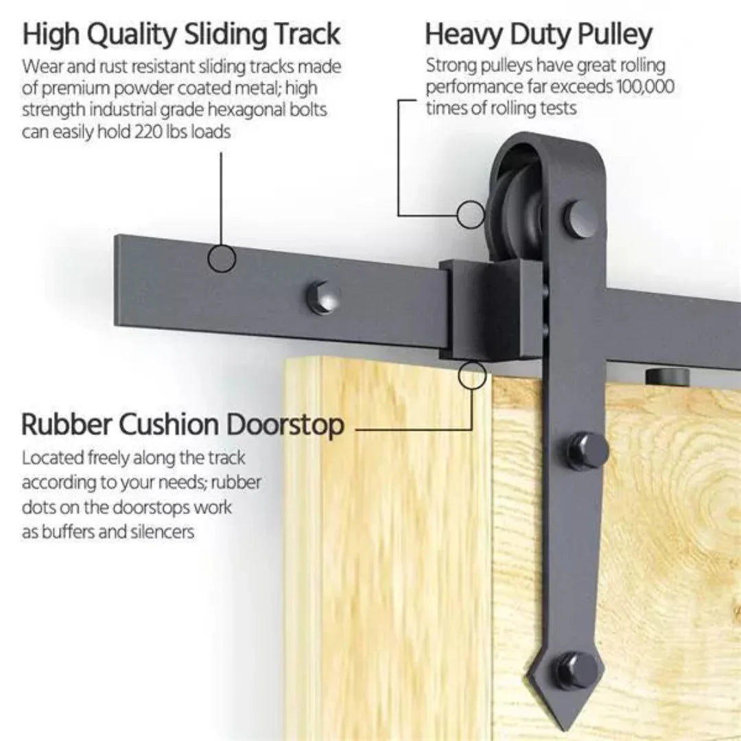 Barn Door Hardware 3.66M