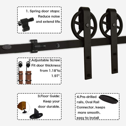 Barn door Hardware