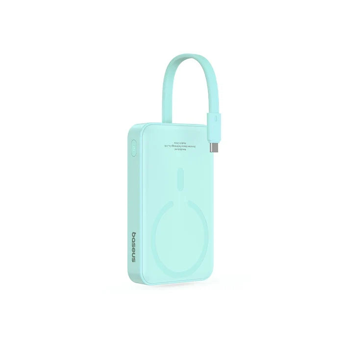 10000mAh Magnetic Magsafe Power Bank 30W Built-in USB-C Cable