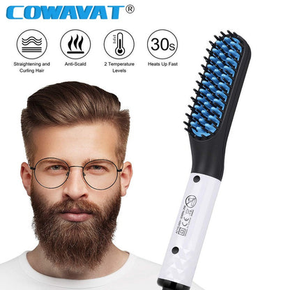 Beard Straightener Heated Comb