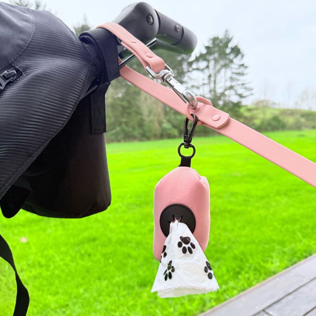 Dog Poop Bag Holder | Blush Pink