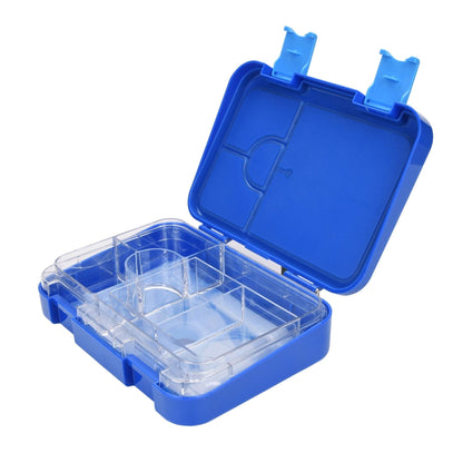 Kids Bento Lunch Boxes with Removable Ice Pack Blue