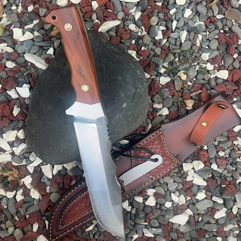 Outdoor Camping Hunting Dual Knife Set - Full Tang Fixed Blade