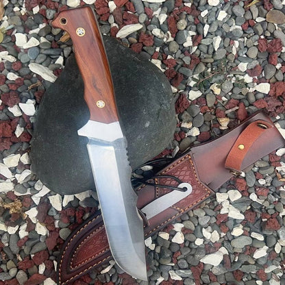 Outdoor Camping Hunting Dual Knife Set - Full Tang Fixed Blade