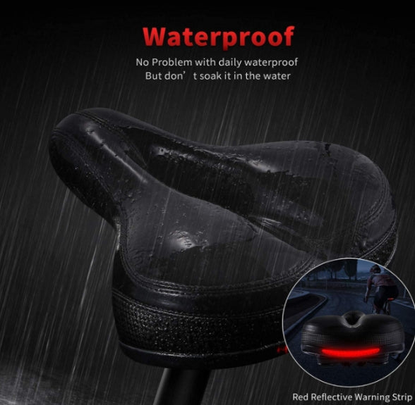 Bicycle Saddle Thickening of The Memory Foam Waterproof Replacement