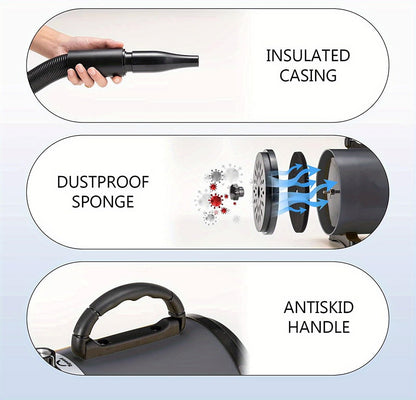 Pet Hair Dryer Grooming Blower Black