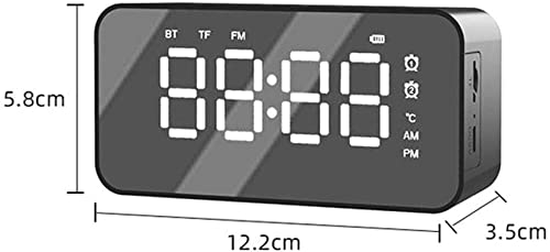 Digital Smart Alarm Clock With Bluetooth Speaker