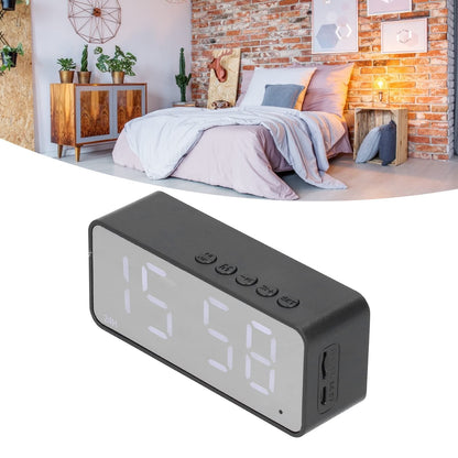 Digital Smart Alarm Clock With Bluetooth Speaker