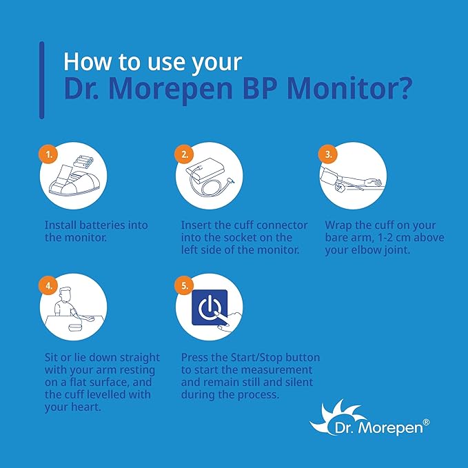 Dr. Morepen BP-14 Blood Pressure Monitor