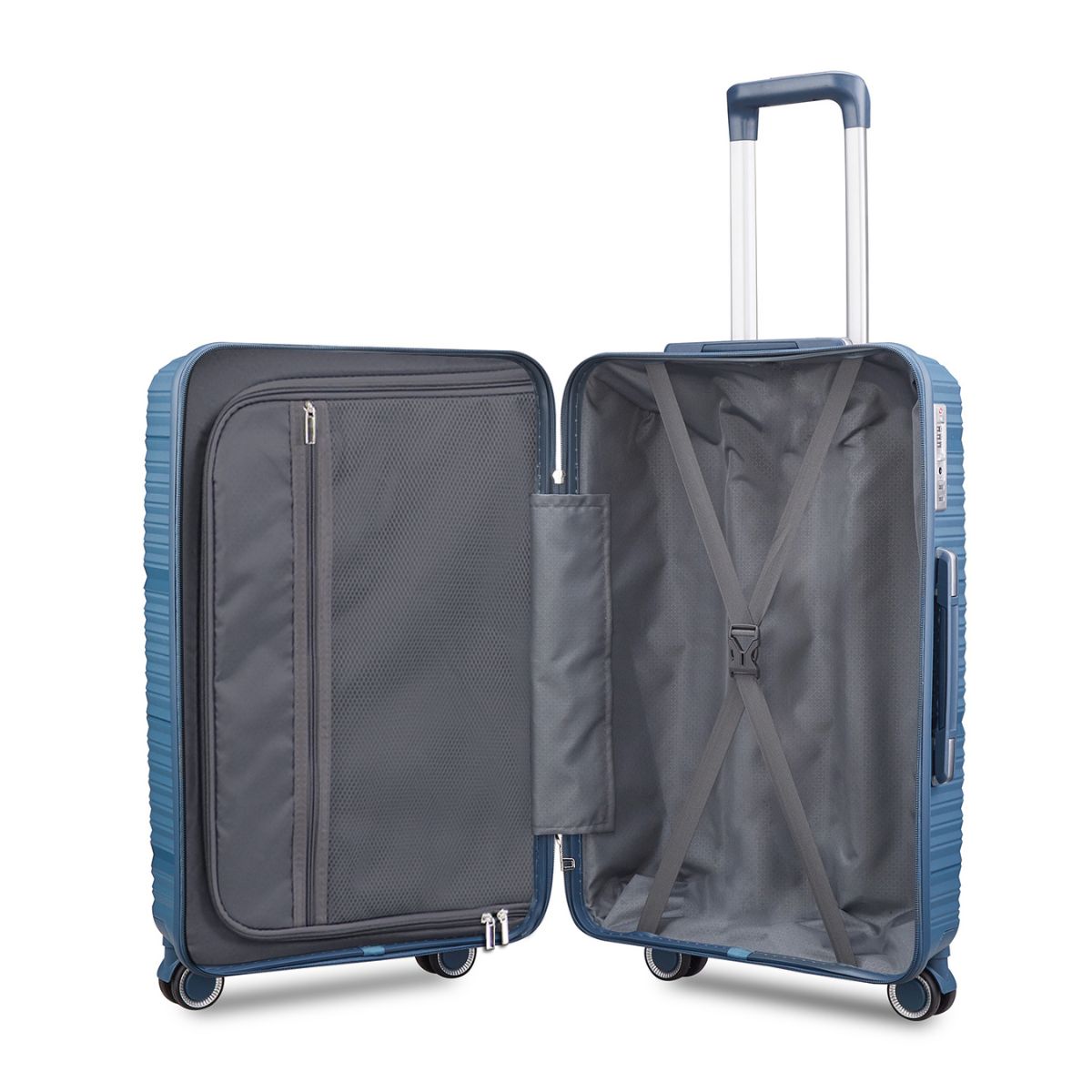 Medium Check In Luggage – Lightweight Hard Shell Suitcase | StratoLine | 65cm