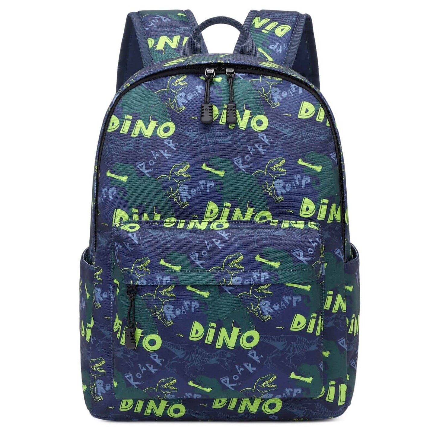 Blue Dinosaur Backpack for Kids & School Bag for Boys