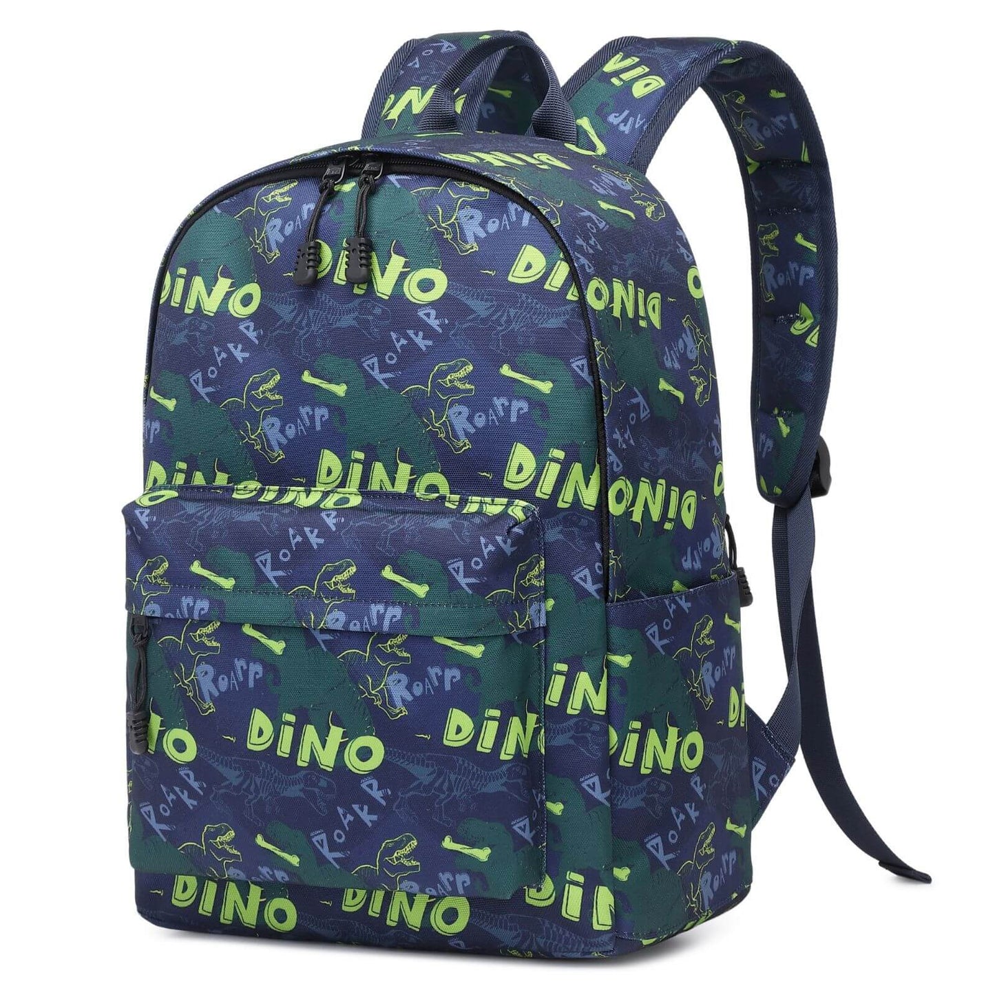 Blue Dinosaur Backpack for Kids & School Bag for Boys