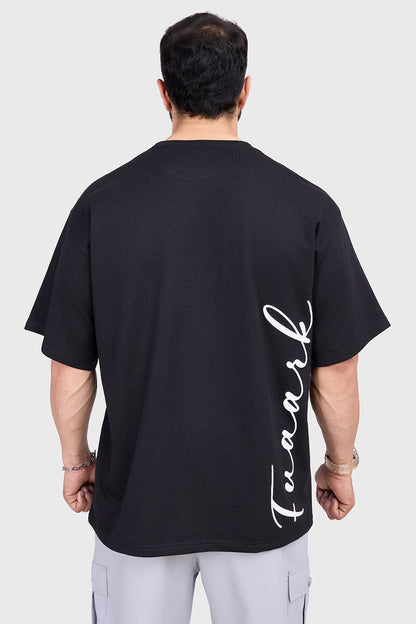 Bold Oversized T-shirt Black