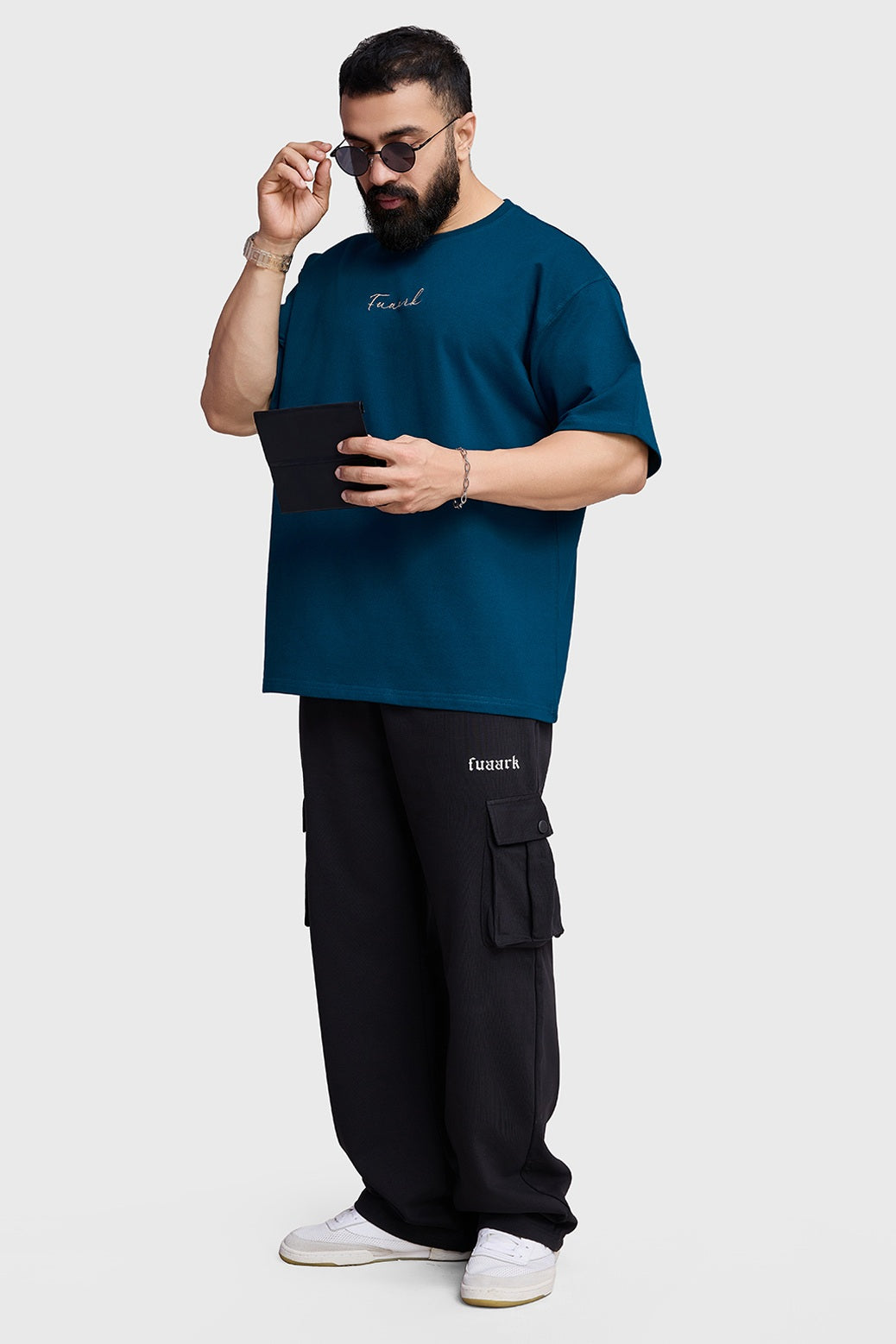 Bold Oversized T-shirt Teal