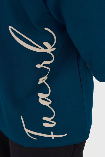 Bold Oversized T-shirt Teal