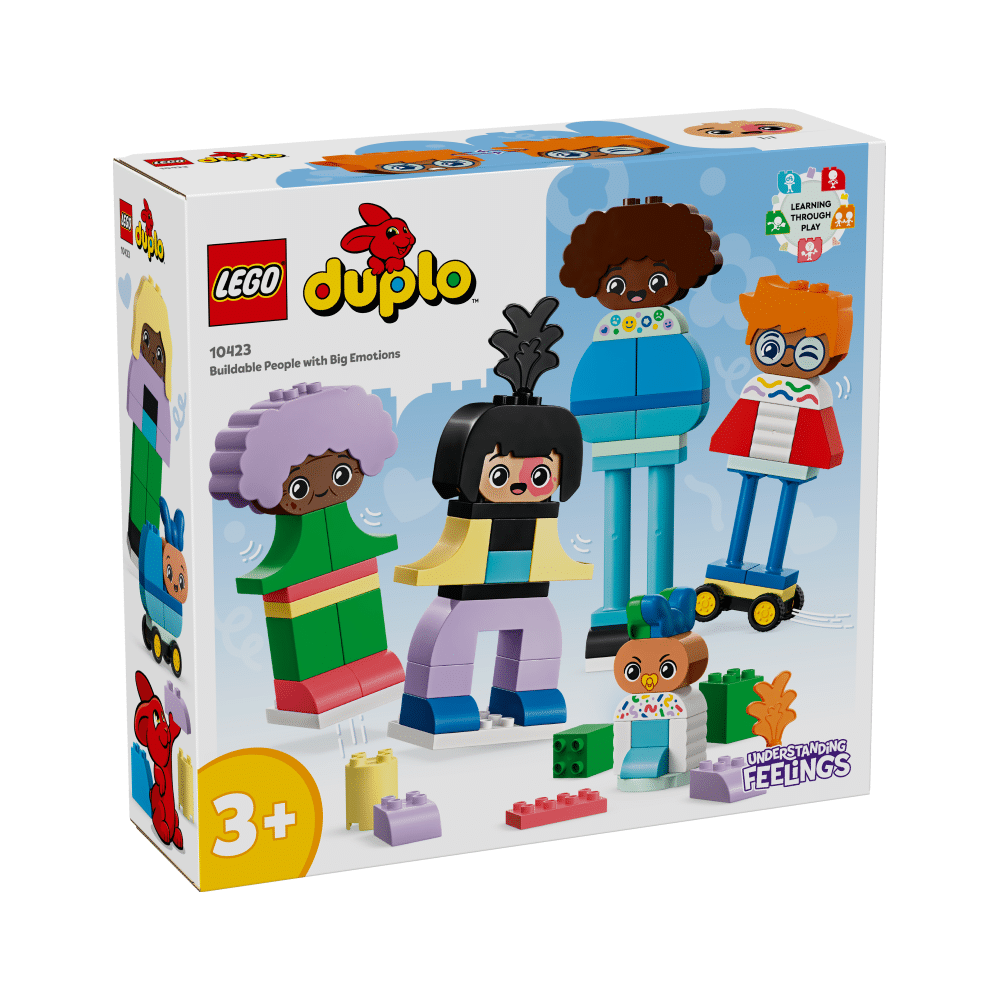 LEGO DUPLO Town: Buildable People with Big Emotions (10423)