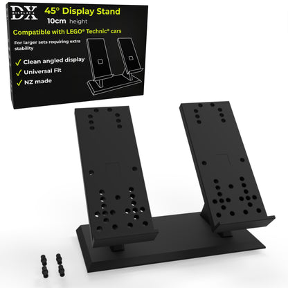 DisplayX 45°, 10cm Large Universal Technic Display Stand Compatible with LEGO® Technic Cars