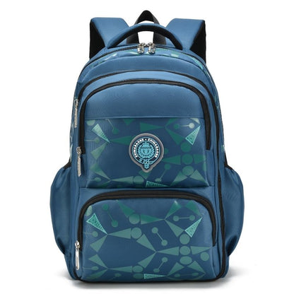 Large School Bag for Boys & Kids Backpack - British Style