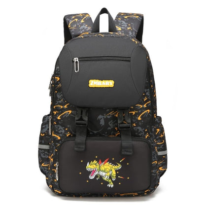 School Bags for Boys & Dinosaur Backpack for Kidsc| Black