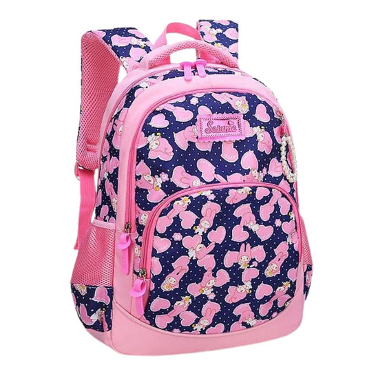 Pink Girls School Bags & Kids Backpack - Bunny