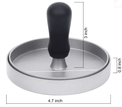 Hamburger Press Non-Stick Aluminium Burger Press Patty Maker