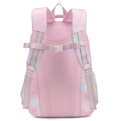 kids Backpack & Girls School Bags | Rainbow Butterfly | Pink & Purple