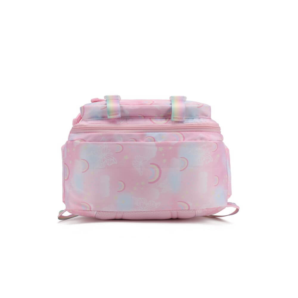 kids Backpack & Girls School Bags | Rainbow Butterfly | Pink & Purple