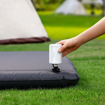 Multi-Function Mini Portable Air Pump Inflate Deflate With LED Light