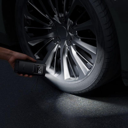 Baseus Car Air Inflator Portable Rechargeable With LCD Digital Display