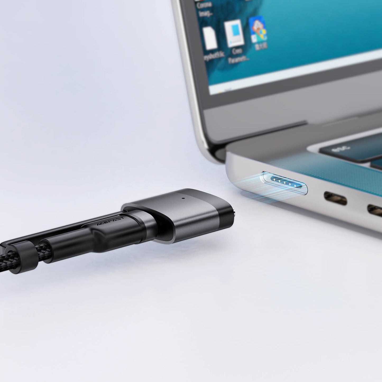 Acefast Type-C to Magsafe 3 & Type-C 240W Fast Charging Cable 1.2m C22-05