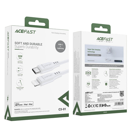 Acefast Type-C to Lightning Fast Charging Cable PD 30W 1.2m