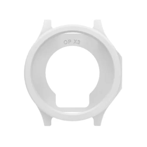 Protective Case for OnePlus Watch 4 (White Silicone)